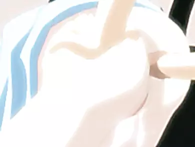 Japanese hentai slut loves taking cock up her ass