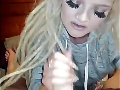 Blonde big ass co-worker fucks me hardcore