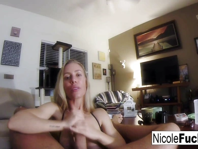 Sexy Home movie of Big Tittied Blonde Blowing