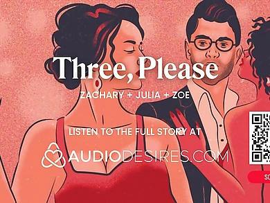 ASMR Audio Porn: First Time FFM Threesome with Pussy Worship and Sex in a Hotel Room – Erotic Audio for Women