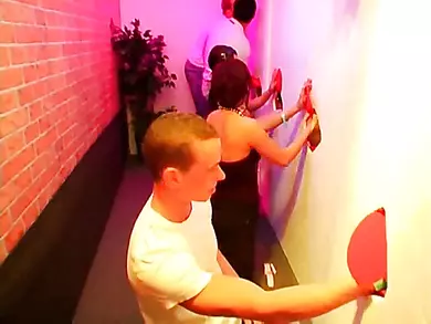 Gung-ho for gloryholes